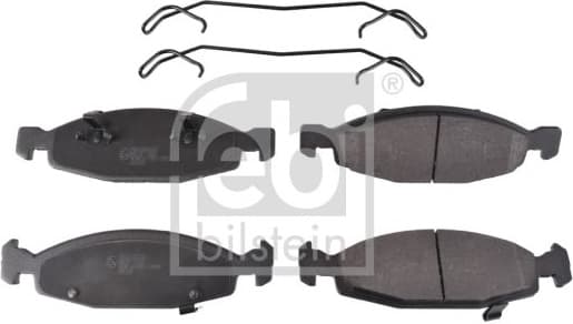 Brake Pad Set, disc brake 116392
