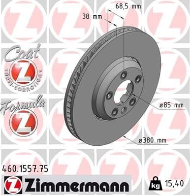 Brake Disc FORMULA Z BRAKE DISC 460.1557.75
