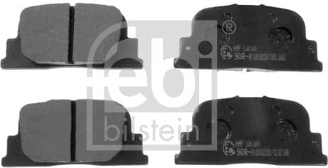 Brake Pad Set, disc brake 116356