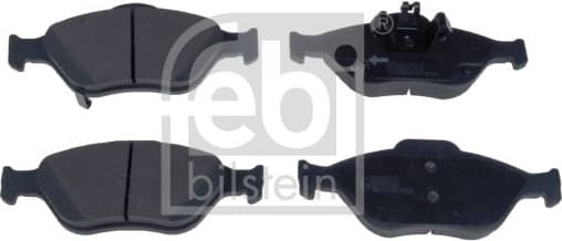 Brake Pad Set, disc brake 116402