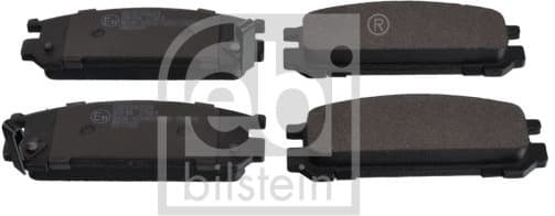 Brake Pad Set, disc brake 170873