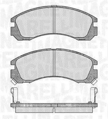 Brake Pad Set, disc brake 363916060339