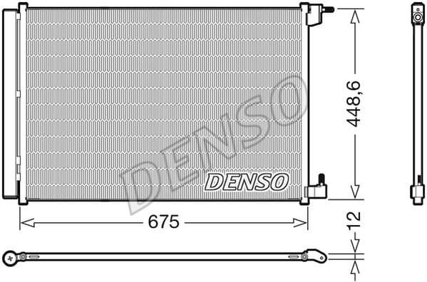Condenser, air conditioning DCN17060