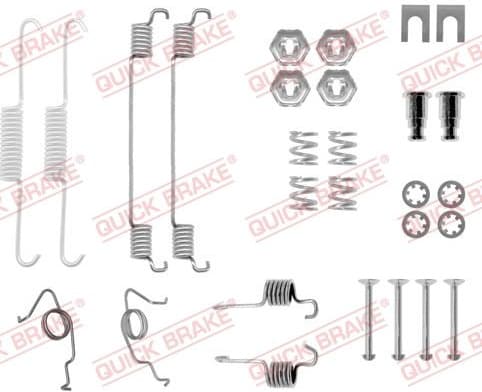 Accessory Kit, brake shoes 105-0626