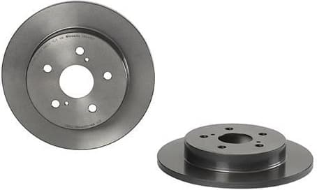 Brake discs kit rear, (2pcs), Top Quality 08.D418.11 - image 2