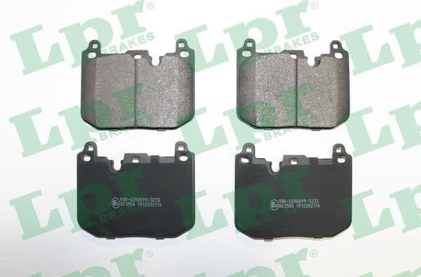 Brake Pad Set, disc brake 05P2116