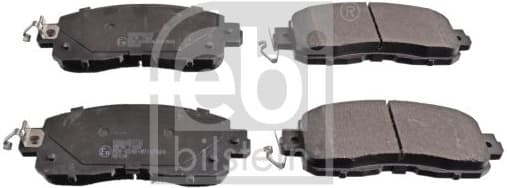 Brake Pad Set, disc brake 116355