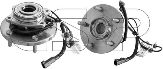 Bearing wheel 9332002