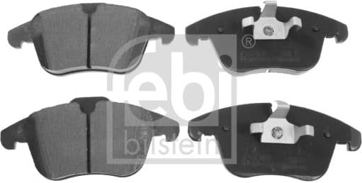 Brake Pad Set, disc brake 116380
