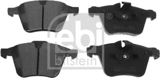 Brake Pad Set, disc brake 116374
