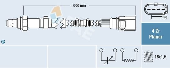 Oxygen Sensor 77458
