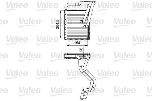 Heat Exchanger, interior heating 812430