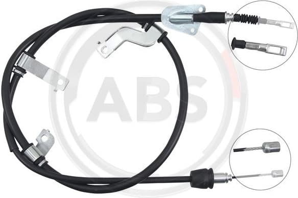 Cable Pull, parking brake K17633