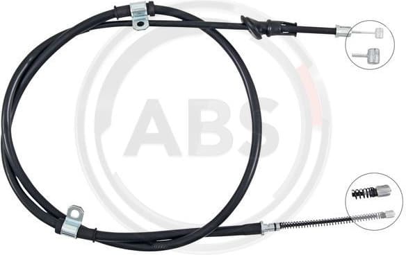 Cable Pull, parking brake K19527