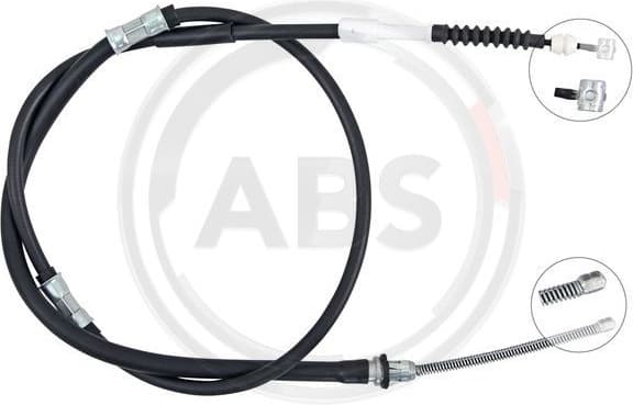 Cable Pull, parking brake K16717