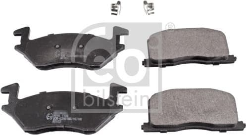 Brake Pad Set, disc brake 116393