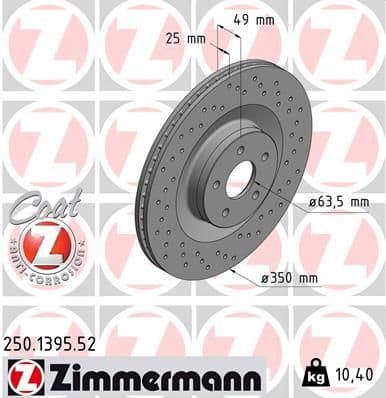 Brake Disc SPORT BRAKE DISC Z 250.1395.52