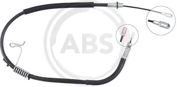 Cable Pull, parking brake K17628