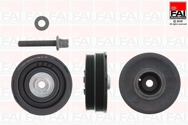 Belt Pulley Set, crankshaft FVD1027K