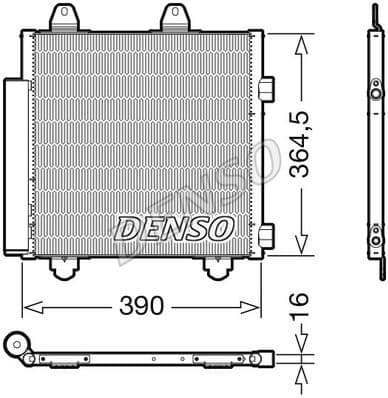 Condenser, air conditioning DCN21033