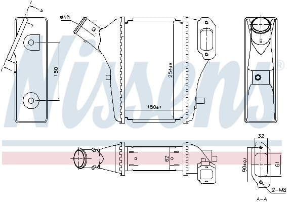 Charge Air Cooler ** FIRST FIT ** 961421