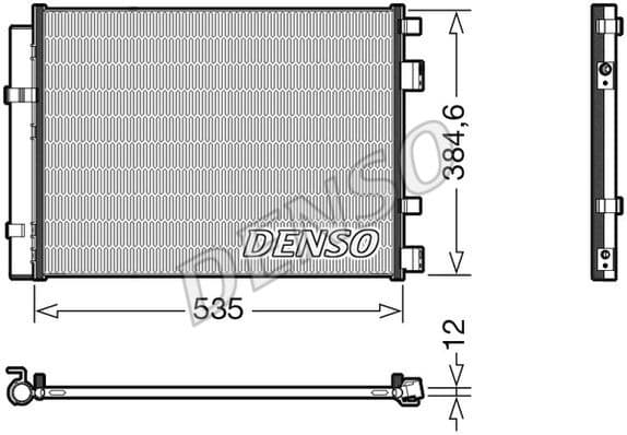Condenser, air conditioning DCN41020