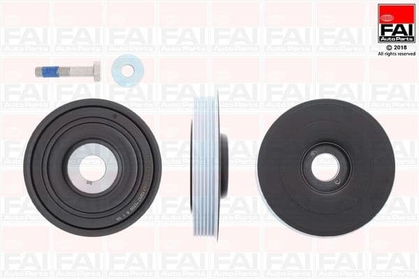 Belt Pulley Set, crankshaft FVD1011K