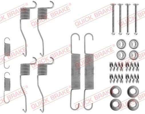 Accessory Kit, brake shoes 105-0639R