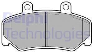 Brake Pad Set, disc brake LP643