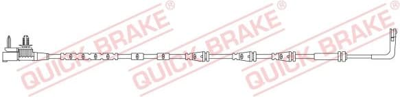 Brake pad wear indicator WS0435A