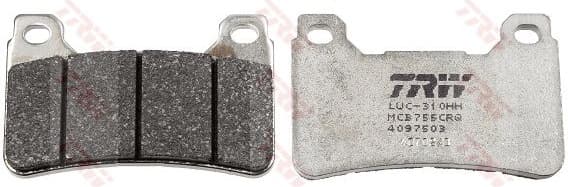 Brake Pad Set, disc brake Hyper Carbon Racing MCB755CRQ