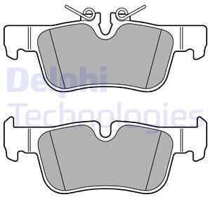 Brake Pad Set, disc brake LP2719