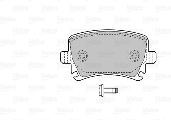 Brake Pad Set, disc brake 598752