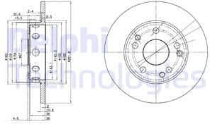 Brake Disc BG2288