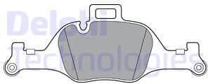 Brake Pad Set, disc brake LP3299
