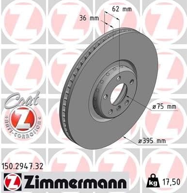 Brake Disc FORMULA F 150.2947.32