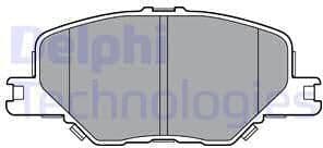 Brake Pad Set, disc brake LP3370