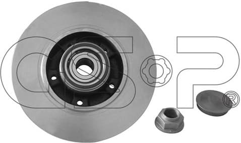 Brake disc with bearing 9230137K