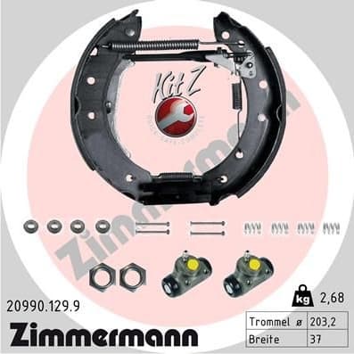 Brake Shoe Set KIT Z 20990.129.9