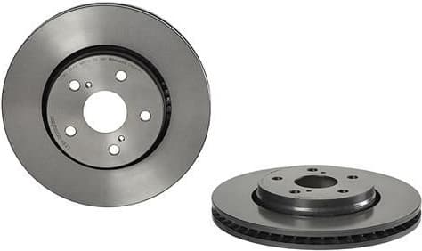 Brake discs kit front (2pcs), Top Quality 09.D417.11 - image 2