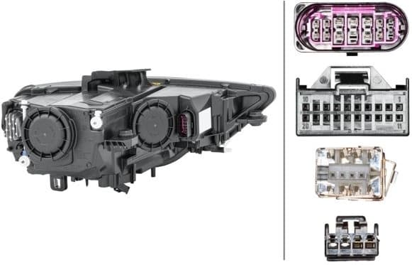 Headlight 1EL010740571 - image 2