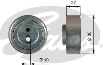 Deflection/Guide Pulley, V-ribbed belt DriveAlign™ T36755