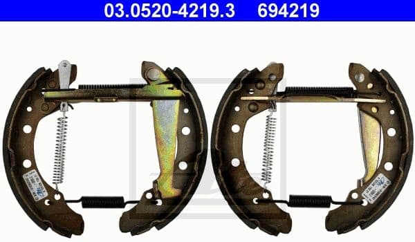 Brake Shoe Set Original ATE TopKit 03.0520-4219.3