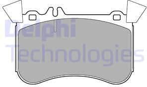 Brake Pad Set, disc brake LP3242