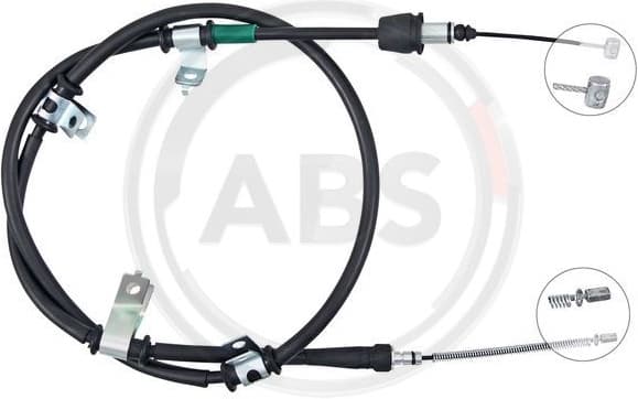 Cable Pull, parking brake K16003