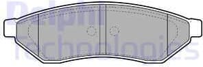 Brake Pad Set, disc brake LP1946