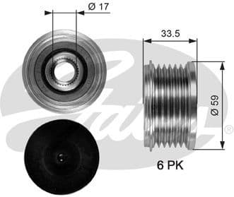 Alternator Freewheel Clutch DriveAlign™ OAP7080