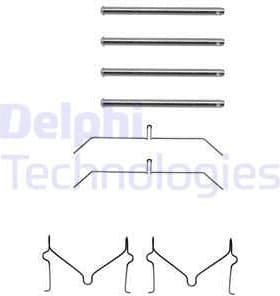 Accessory Kit, disc brake pad LX0145