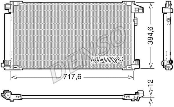 Condenser, air conditioning DCN50061