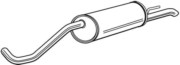 Rear Muffler 24154